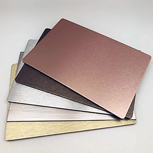 brushe aluminum composite panel wholesale