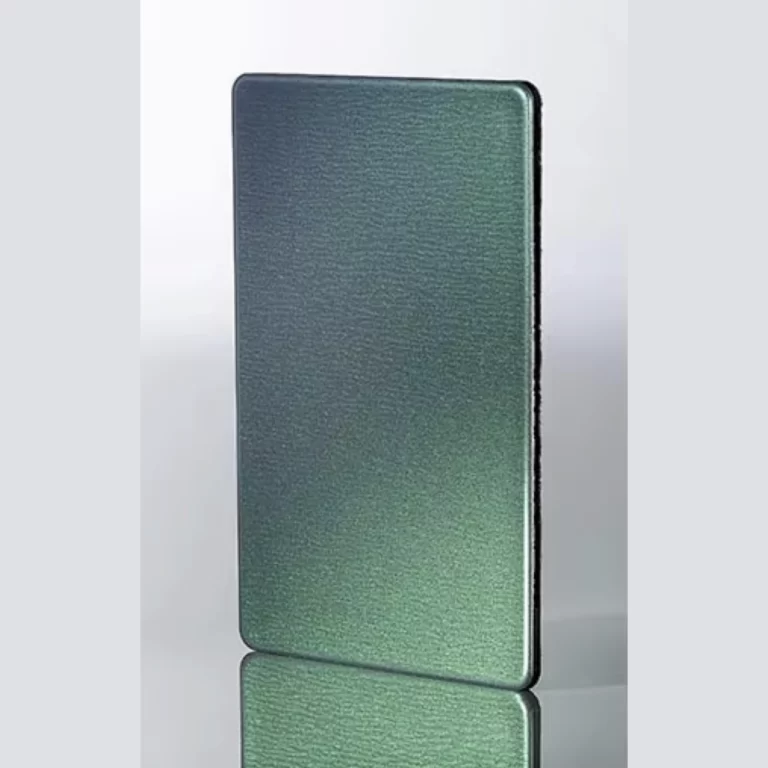 Blue–Green Chameleon Aluminum Composite Panel