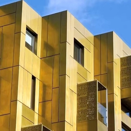 Brushed Aluminum Composite Wall Panels