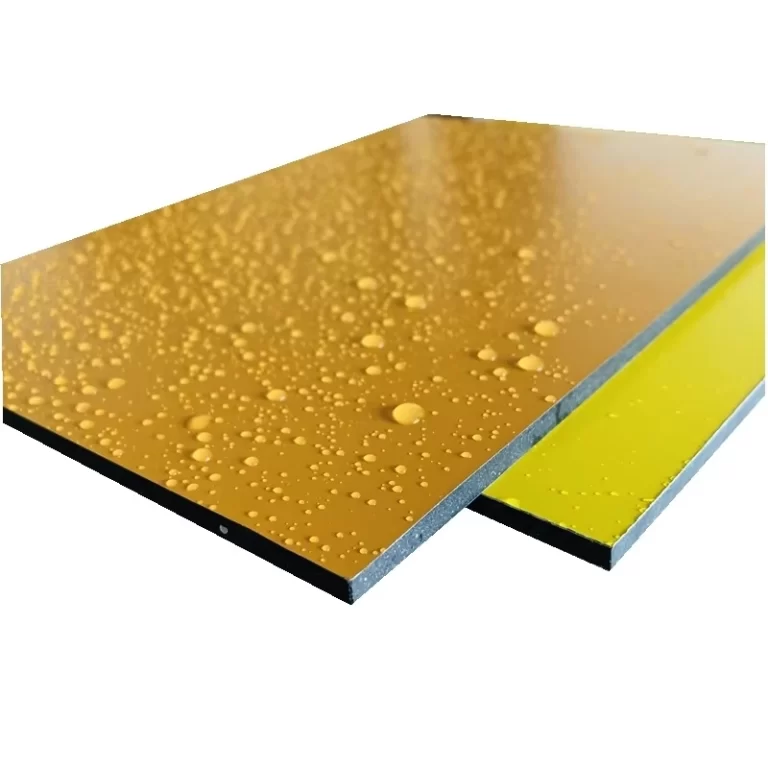 Glossy Gold Aluminum Composite Panel