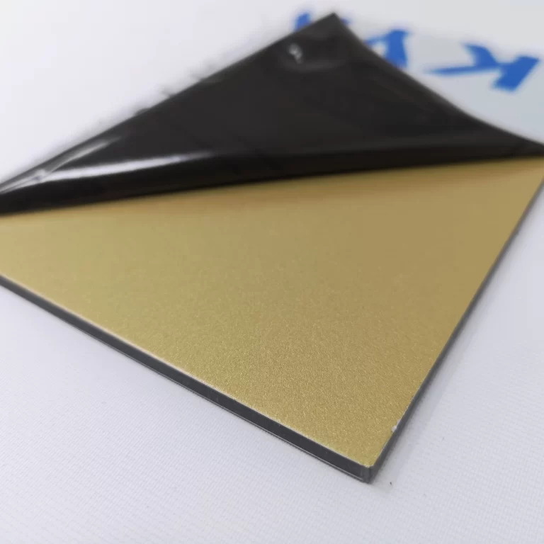 Matte Gold Aluminum Composite Panel