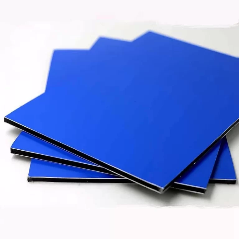 Matte Navy Blue Aluminum Composite Panel