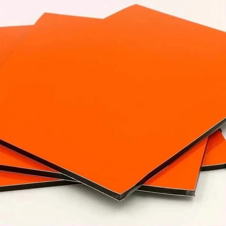 Matte Orange Aluminum Composite Panel