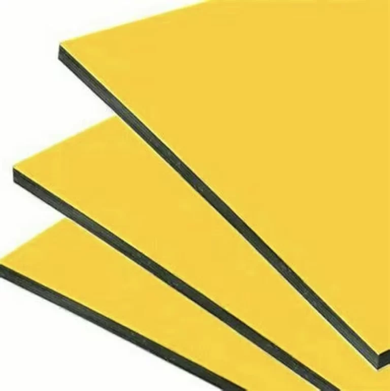 Matte Yellow Aluminum Composite Panel
