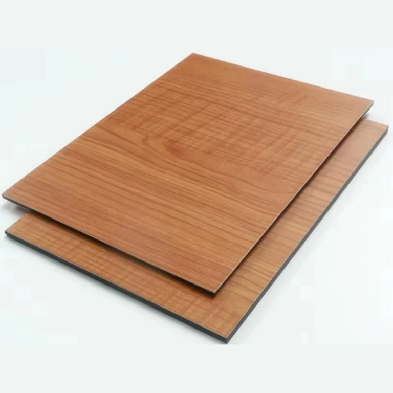 Teak Wood Finish Aluminum Composite Panel