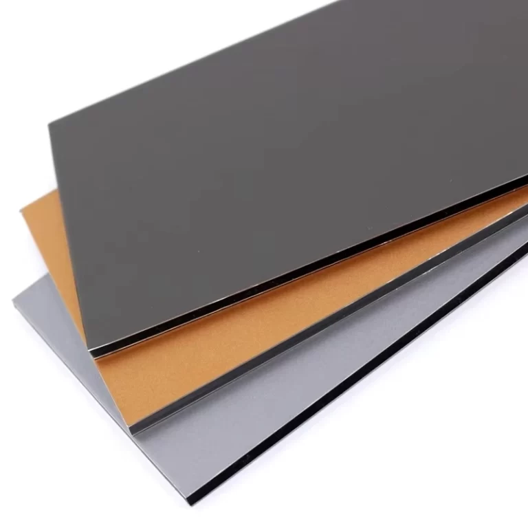 Wholesale Matte Aluminum Composite Panel Dark Gray Light Purple Orange