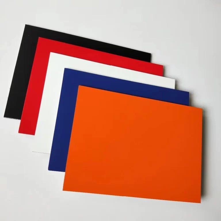Wholesale Orange Blue Matte Aluminum Composite Panel