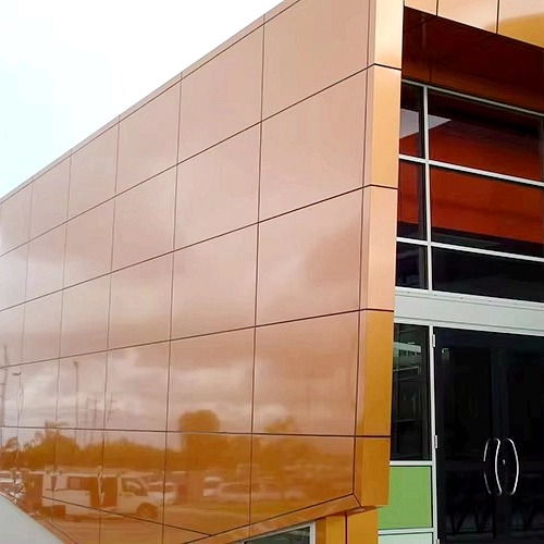 High Gloss Aluminum Composite Panel For Exterior Facade, PVDF ACP Supplier