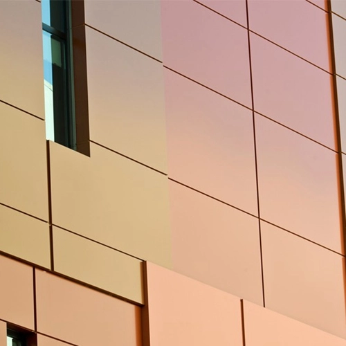 chameleon aluminum composite panel siding