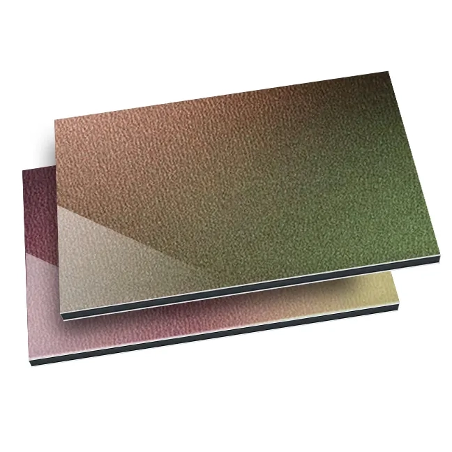 chameleon aluminum composite panel wall