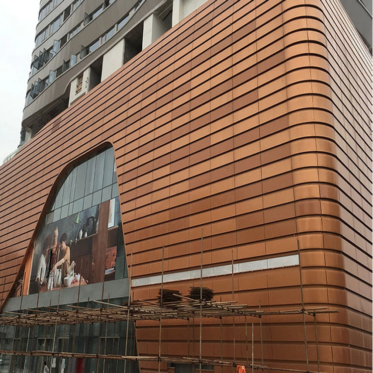 wood aluminum composite panel siding